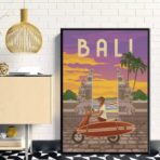 affiche bali vintage