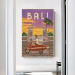 affiche bali vintage