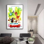 affiche bambi vintage