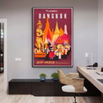 poster bangkok vintage