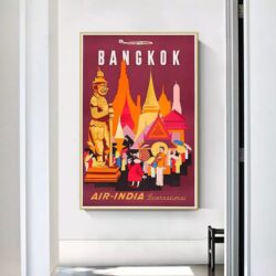 poster bangkok vintage