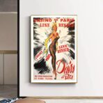 affiche bar casino vintage
