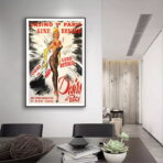 affiche bar casino vintage