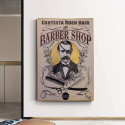 affiche barber vintage