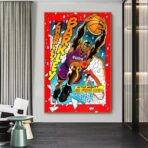 affiche basket vintage 1993