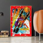 affiche basket vintage 1993