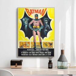 affiche batman vintage