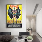 affiche batman vintage