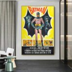 affiche batman vintage