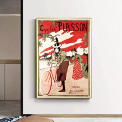 affiche vintage bicyclette