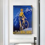 affiche bicyclette vintage