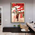 affiche vintage bicyclette