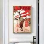 affiche vintage bicyclette