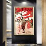 affiche vintage bicyclette