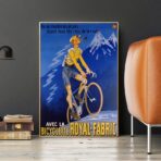 affiche bicyclette vintage