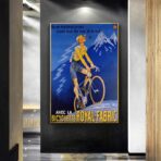 affiche bicyclette vintage