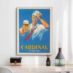 affiche biere vintage francais