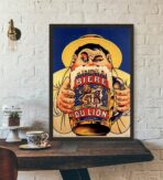affiche bière vintage