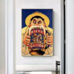 affiche bière vintage