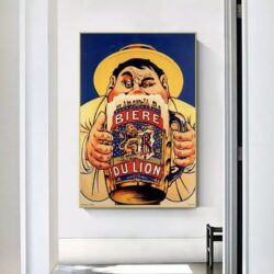 affiche bière vintage