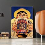 affiche bière vintage