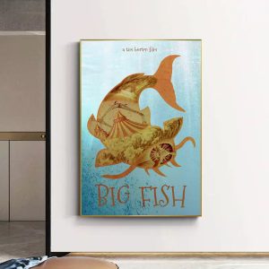 affiche big fish vintage