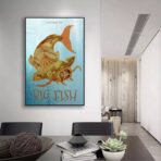 affiche big fish vintage