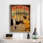 affiche bistrot vintage