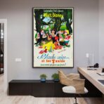affiche blanche neige