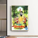 affiche blanche neige et les sept nains