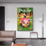 affiche blanche neige