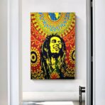 affiche bob marley vintage