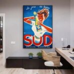 affiche boisson vintage
