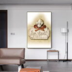 affiche bon appetit vintage