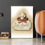 affiche bon appetit vintage
