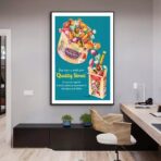 affiche bonbon vintage