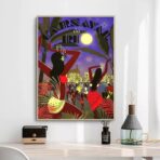 affiche brazil vintage samba