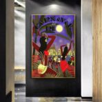 affiche brazil vintage samba