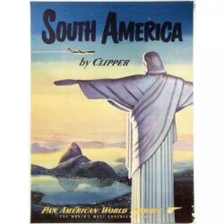 Vintage Poster <br> Brazil Statue of Christ the Redeemer