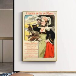 affiche breton vintage