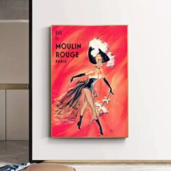 affiche cabaret moulin rouge
