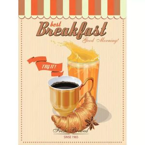 affiche café vintage