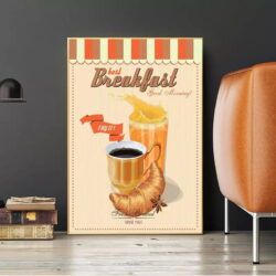 affiche café vintage