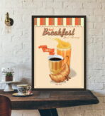 affiche café vintage