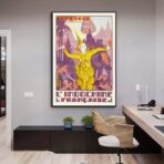 affiche cambodge vintage