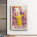affiche cambodge vintage