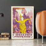 affiche cambodge vintage
