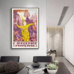 affiche cambodge vintage
