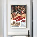 affiche captain america vintage