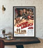 affiche captain america vintage